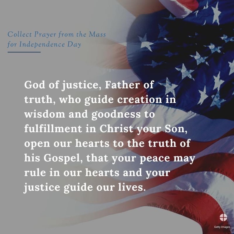 Fourth of July prayer 